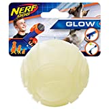 Nerf Dog Tennis Ball Blaster Dog Toy white, 2.5 Inch Glow Reload Ball