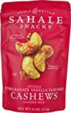 Sahale Snacks Cashews Pomegranate Vanilla -- 4 oz - 2 pc