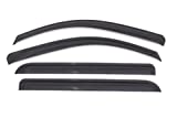 Auto Ventshade AVS 94536 Original Ventvisor Side Window Deflector Dark Smoke, 4-Piece Set for 2014-2018 Silverado & Sierra 1500, 2015-2019 Silverado & Sierra 2500HD-3500HD with Crew Cab