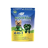 Ark Naturals Brushless Toothpaste, Dog Dental Chews for Mini Breeds, Freshens Breath, Helps Reduce Plaque & Tartar, 4oz, 1 Pack