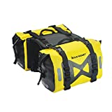 WILD HEART Waterproof bag Motorcycle saddlebag 50L Tank bag Motor Side bag (Yellow)