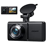 iZEEKER 2K Dash Cam Front and Inside, 1440P Dual Dash Camera for Cars with Starvis Sensor, Infrared Night Vision for Taxi Driver, Accident Record, Loop Recording, Parking Mode