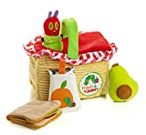 KIDS PREFERRED World of Eric Carle The Very Hungry Caterpillar Picnic Basket Playset, Multicolor, 55721