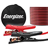 Energizer Jumper Cables for Car Battery, Heavy Duty Automotive Booster Cables for Jump Starting Dead or Weak Batteries with Carrying Bag Included (16-Feet (6-Gauge)