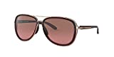 Oakley OO4129 Split Time Sunglasses+ Vision Group Accessories Bundle(Crystal Raspberry/G40 Black Gradient (412902)