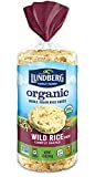 Lundberg Organic Brown Rice Cakes, Wild Rice, 8.5oz, Gluten-Free, Vegan, USDA Certified Organic, Non-GMO Verified, Kosher, Whole Grain Brown Rice