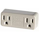 Thermo Cube Model TC-3: Thermostatically Controlled Outlet - On at 35-Degrees/Off at 45-Degrees