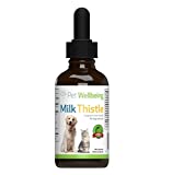 Pet Wellbeing Milk Thistle for Dogs - Supports Liver Health, Protects Liver - Glycerin-Based Natural Herbal Supplement - 2 oz (59 ml)