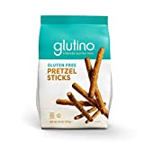 Glutino Gluten Free Pretzel Sticks, Delicious Everyday Snack, Lightly Salted, 8 oz