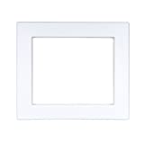 Oatey 38941 Plastic Quadtro Washing Machine Box Face Plate, 1, White