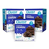 Quest Nutrition Chocolate Cake Frosted Cookies, 24 Count