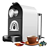 Zlinke Espresso Machine for Nespresso Compatible Capsul,Compatible with K-Cup® Pods,19 Bar High Pressure Pump