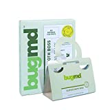 BugMD Clothes Moth Boss Trap Indoor Trap Sticky Strip with Pheromone Attractor, for Cabinets Drawers Closets Wardrobes