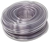 Rollerflex Food Grade Crystal Clear Vinyl Tubing, 3/8-Inch ID x 1/2-Inch OD, 100-FT