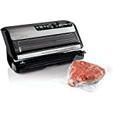 FoodSaver FM5200 2-in-1 Automatic Vacuum Sealer Machine with Express Vacuum Seal Bag Maker, Safety Certified, Silver, 9.3 x 17.6 x 9.6 inches