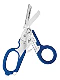 LEATHERMAN, Raptor Rescue Emergency Shears with Strap Cutter and Glass Breaker, Blue w/Utility Sheath