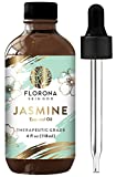 Jasmine Essential Oil 4 Oz - 100% Pure and Natural for Hair Skin Diffuser Therapy Home Fragrance Acetite Large Bottle with Gift Box