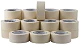 Case of 24-2 Inch Masking Tape for General Purpose/Painting - 60 Yards per roll