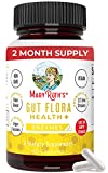 Gut Flora Health+ Enzymes by MaryRuth's | Vegan Prebiotic Probiotic Digestive Enzyme Blend for Healthy Gut Biome & Digestive Support | Immune Function & Gastrointestinal Health | 2 Month Supply