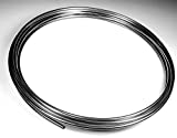 The Stop Shop Stainless Brake Line Tube Coil Roll 3/16" 16 ft.