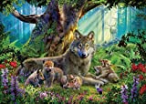 Ravensburger 82229 Great Outdoors Puzzle Series: Wolves in The Forest| 300 PC Puzzles for Adults – Every Piece is Unique, Softclick Technology Means Pieces Fit Together