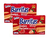 Marinela Barritas Fresa Strawberry Filled Cookie Bars, Individually Wrapped - 2 Boxes (16 ct.)