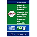 P&G Professional-84895447 Bulk Dishwasher Detergent Powder by Cascade Professional, for use in Automatic Dishwashers within Commercial Kitchens, Fresh Scent, 75 oz. (Case of 7)- White