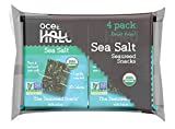 Ocean's Halo 4 Pack Sea Salt Seaweed Snacks, .56 oz, 3 Pack