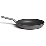 BergHOFF LEO Non-stick Cast Aluminum Frying Pan 11" 2.6 qt. Grey Soft-touch Stay-cool Handle Ferno-Green, PFOA Free Coating Induction Cooktop Fast Heating Lightweight material Dishwasher Safe