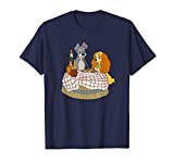 Disney Lady and Tramp Bella Notte Spaghetti T-Shirt T-Shirt
