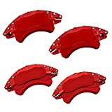 AOOA Caliper Covers Red Brake Covers Fits Mustang (set of 4)