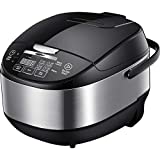 COMFEE' Rice Cooker, Asian Style Large Rice Cooker with Fuzzy Logic Technology, 11 Presets, 10 Cup Uncooked/20 Cup Cooked, Auto Keep Warm, 24-Hr Delay Timer