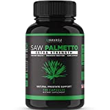 Saw Palmetto Prostate Supplements for Men as Potent DHT Blocker for Hair Growth and Beta Blocker to Decrease Frequent Urination (100, Green)