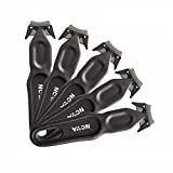 Nova Safety Cutter Tool, Ergonomic Film Cutting Blade, Box, Strap, Carton and Package Opener (Black, 5 Pack)