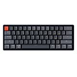 Keychron K12 60% Layout Hot Swappable Bluetooth Wireless/USB Wired Mechanical Gaming Keyboard with Gateron Red Switch RGB Backlight Aluminum Frame, Compact 61-Key Computer Keyboard for Mac Windows