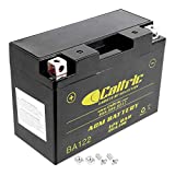 Caltric Agm Battery Compatible with Yamaha R6 Yzf-R6 Yzfr6 2001-2005