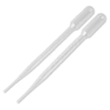 Honbay 40PCS 4 Size(2ml,1ml,0.5ml,0.2ml) Graduated Pipettes Dropper Polyethylene