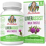 Best Liver Supplements with Milk Thistle - Organic Liver Cleanse Detox & Cleanse - Liver Support for Men and Women - Liver Detox Cleanse Repair - 120 Capsules by Dr. Danielle