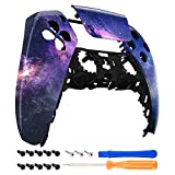 eXtremeRate Nebula Galaxy Touchpad Front Housing Shell for PS5 Controller, DIY Replacement Shell Custom Touch Pad Cover Faceplate for Playstation 5 Controller - Controller NOT Included