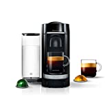 Nespresso VertuoPlus Deluxe Coffee and Espresso Machine by De'Longhi, Piano Black