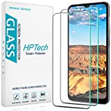 (2 Pack) HPTech Tempered Glass For Samsung Galaxy A32 5G Screen Protector, Easy to Install, Bubble Free, Work with 99% Case Friendly