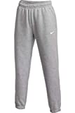 Nike Womens Club Fleece Jogger Sweatpants (Dark Grey/White, Medium)