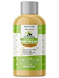 Pro Pet Works All Natural Soap Free 5 in 1 Oatmeal Dog Shampoo and Conditioner-Deshedding Formula for Dandruff Allergies & Itchy Dry Sensitive Skin-Puppy Grooming for Smelly Dogs -17oz