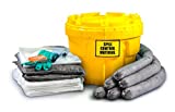 ESP SK-U20 34 Piece 20 Gallons Universal Absorbent Ecofriendly Spill Kit, 20 Gallons Absorbency, Yellow