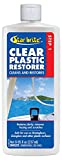 STAR BRITE Clear Plastic Restorer - Haze & Scratch Remover- Step 1 - 8 OZ (087208)