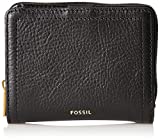 Fossil Women's Logan Leather RFID-Blocking Mini Multifunction Bifold Wallet