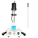 CO-Z Electric Overhead Stirrer, Digital Auto Stirrer with Time Setting & Speed Adjusting, Adjustable Height Mechanical Mixer with Hot Plate & Magnetic Stirrer Bar, Home Lab Homebrew Kitchen Stirrer