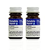 Potable Aqua Germicidal Water Purification Tablets - 50 Count Twin Pack