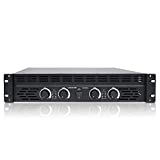 Sound Town 4-Channel 4 X 750W at 4-ohm, 6000W Peak Output Professional Power Amplifier (NIX-6000X4)