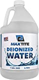 MAXTITE Type II Deionized Water - Laboratory Grade (1 Gallon)